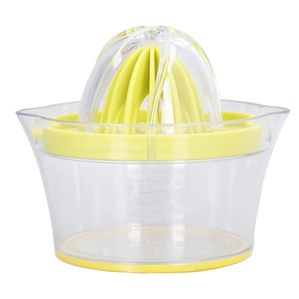 Manual Juicer Scale Design Prevent Slip Small Hand Press Fruit Squeezer for Seasoning Cocktail 400ml