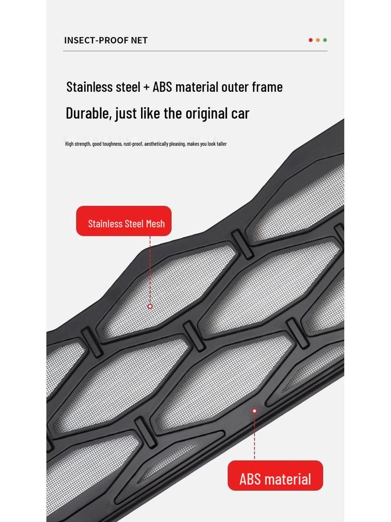 Insect-Proof Radiator Grille Accessory for MG MG4 (26 Models)