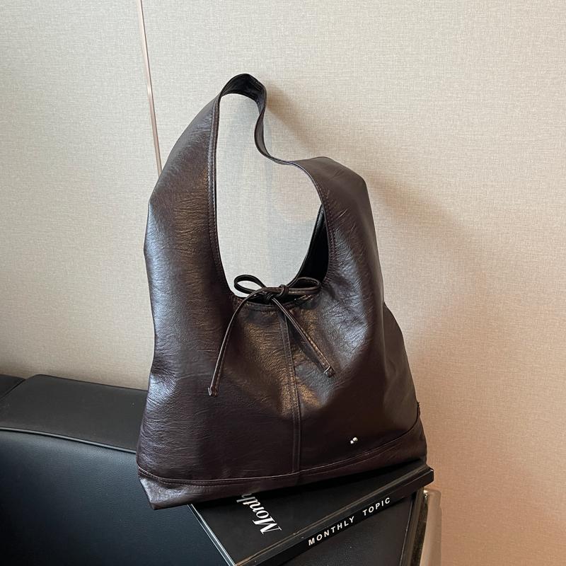 

Продвинутое ощущение ретро однотонная сумка-тоут большой вместимости новый узор pu досуг универсальная сумка на одно плечо