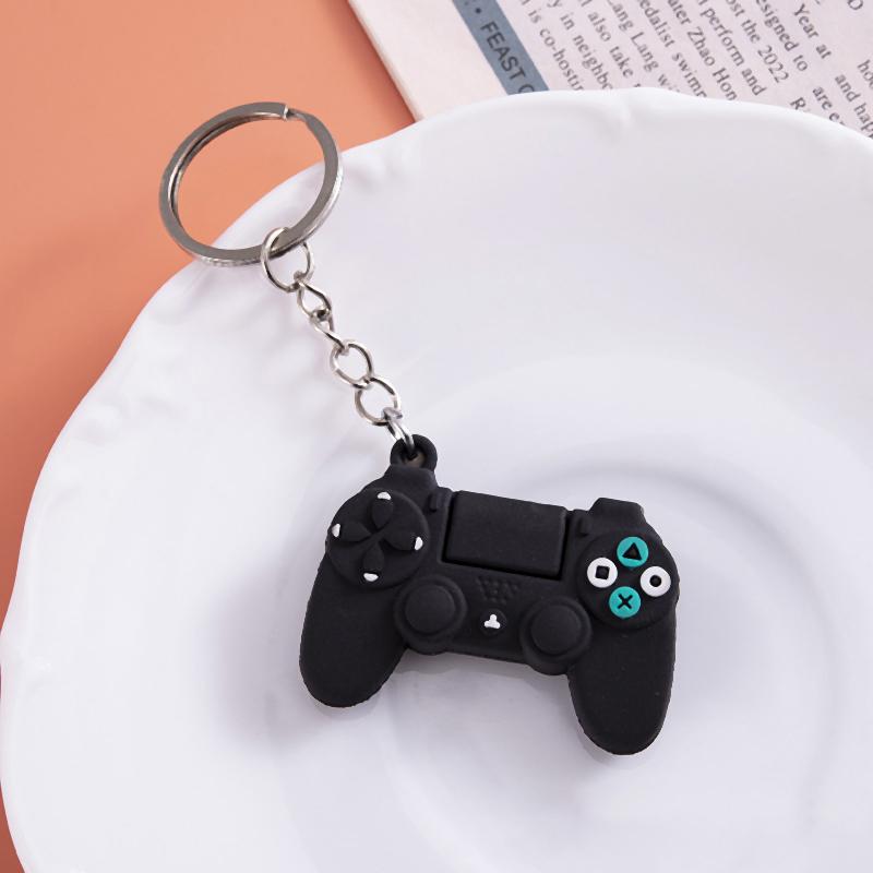 Breloc Mâner Joc Creativ Model Joystick Simulare Inel Breloc Pandantiv Cadou Pentru Prieten Breloc Mașină Bărbat Suport Chei Cuplu Bijuterie Cadou