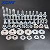 Motorcycle Screw Hardware Bolt Full Plastics Fastener Kit For HONDA CR CRF 125 150 250 R X RX CRF250R 450R 250RX 450RX Dirt Bike