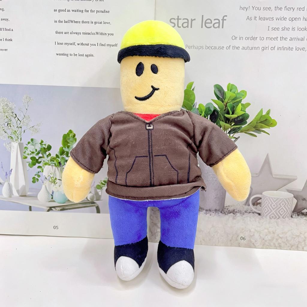 Roblox Plüschtiere 24cm 8 Stile Noob Experiment Weiche Kuschelpuppe Für Kinder Jungen Mädchen Geburtstagsgeschenk Partygeschenk Fan-Sammlung