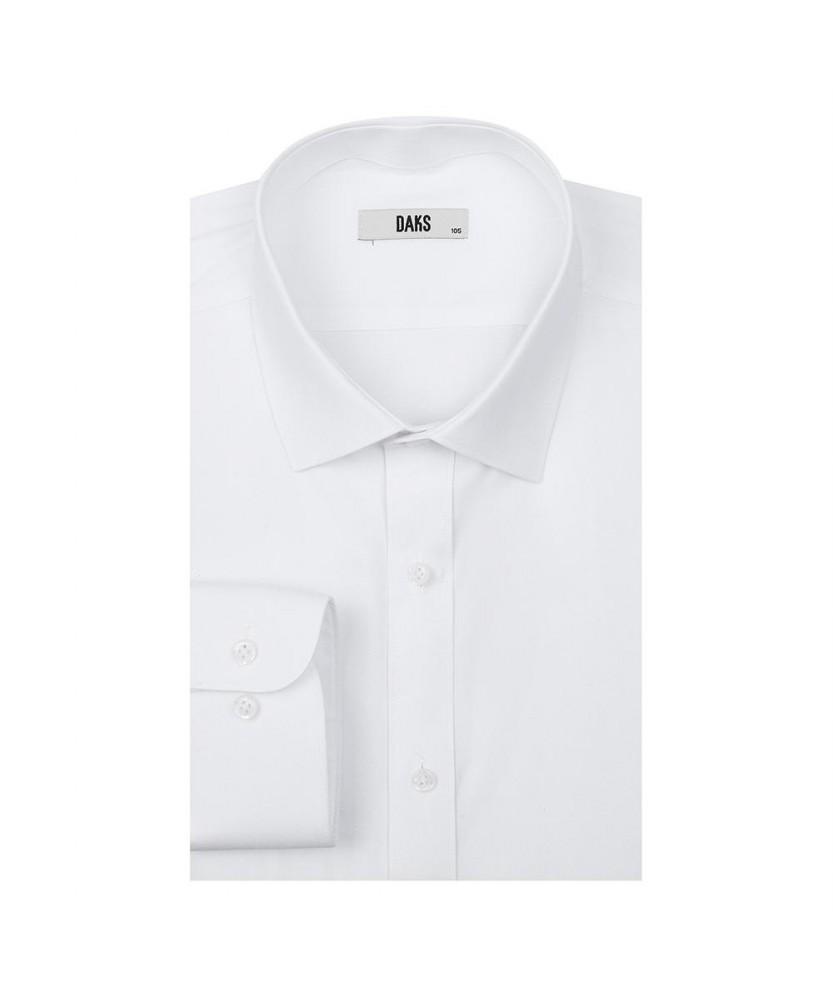 Dagseusyeocheu Cotton Blend Easy Care Solid Pattern Dress Shirt_Dlp1Shdl107A1