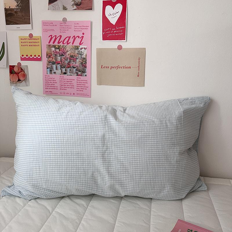 

Наволочка хлопковая с цветочным рисунком в стиле 60-х 48x74см - 1 шт. 48x74cm