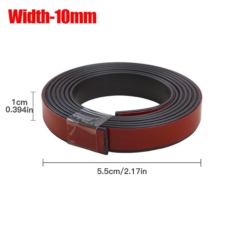 500/100cm Self Adhesive Magnetic Tape Soft Magnet Rubber Strips for Fridge Wall Window DIY Photo Poster Fixing Tapes Storager