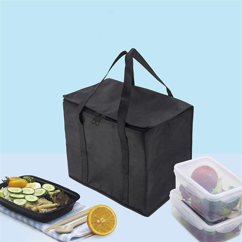 Portable Insulated Reusable Grocery Shopping Bag Large Capacity Food Delivery Cooler Bag Travel Picnic Thermal Lunch Containers Totes