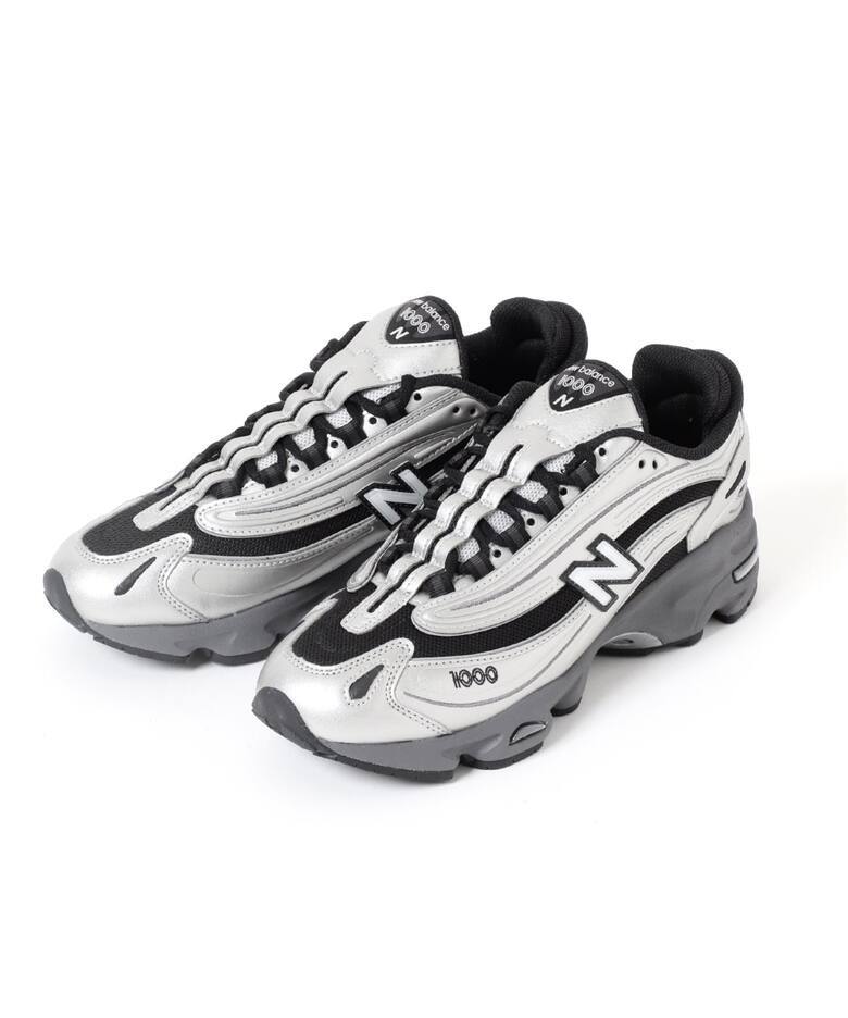 M1000EGR New Balance 1000 Black Silver Metallic (Men s) 10