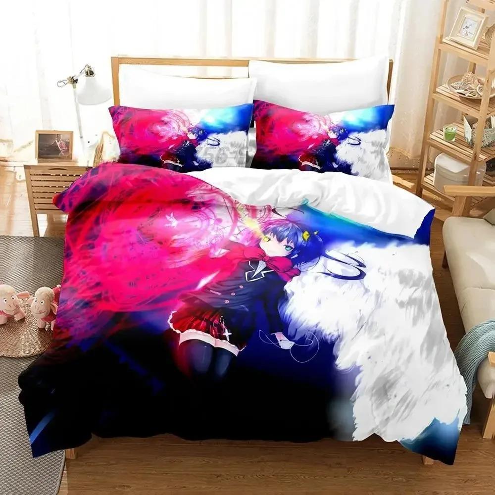 Chuunibyo Demo Koi Ga Shitai! Love Chunibyo Other Delusions! Bedding Set Single Twin Full Queen Bed Set Bedroom Duvet Cover Set