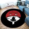 Famous cartoon NARUTO protagonist Uzumaki Naruto round carpet soft home decoration anti-slip door mat outdoor picnic mat carpet M2