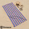 Blue Pink Line Soft Portable Travel Towel Unisex Ultra Lightweight Microfiber Oversized Sand Free Quick Dry Beach Towel