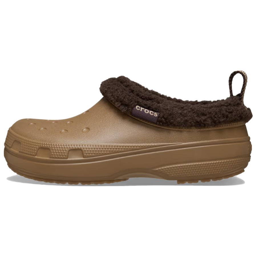 

Crocs Классические утепленные шорти Удобные простые клоги Унисекс обувь Темно-коричневый 211380-2EY 41-42