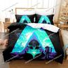 Fashion Astroneer Bedding Set Single Twin Full Queen King Size Bed Set Teenager Bedroom Sheet Set 3D Print Anime Bed Sheet Set