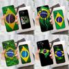 Brazil Brazilian Flag Phone Case For Oppo A54 A74 A94 A15 A16 A17 A52 A72 A76 A96 A57 A58 A78 A98 A53S Cover Case