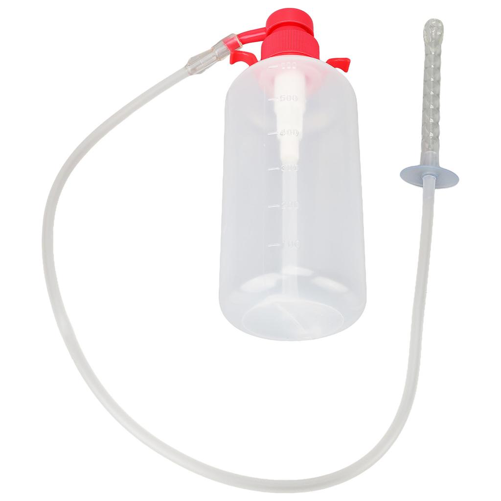 Vaginal Douche Multipurpose 9 Holes Removable Silicone Women Vaginal Cleaner with 3 Nozzles 600ML