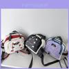 Trendy Multi-color Canvas Backpack For Kids With Breathable Cushioned Straps