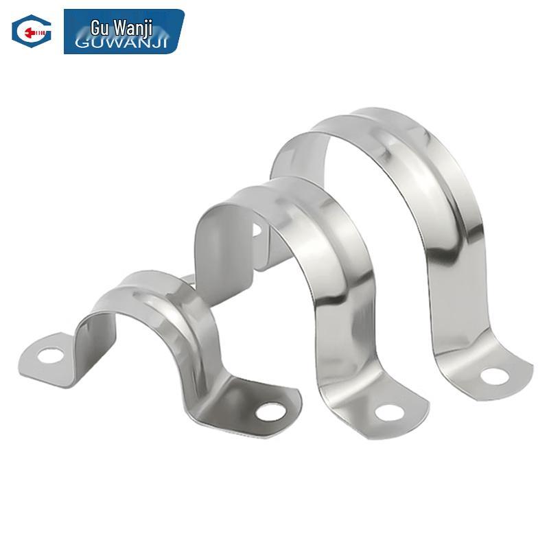 GUWANJI 304 Stainless Steel U-Shaped Pipe Clamp