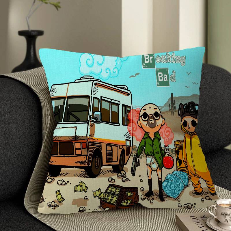 B-Breaking Bad Cushion Cover Polyester Sofa Cushions Decorative Throw Pillows Home Decoration Pillowcover