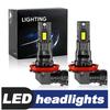 2pcs for Chevrolet  Suburban Tahoe 2007-2014 2008 2009 2010 Low Beam LED Headlight H11 Bulb 6500K Error-Free Headlamp 20000LM