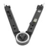 Miter Saw Protractor Metal Angle Measurement Finder Gauge Cutting   Tool with Bubble