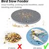 2Pcs Bird Foraging Toys Puzzle, Bird Slow Feeder Mats, Interactive Parrot Foraging Toys To Increase Feeding Time, Bird Enrichment Toys for Parakeet,
