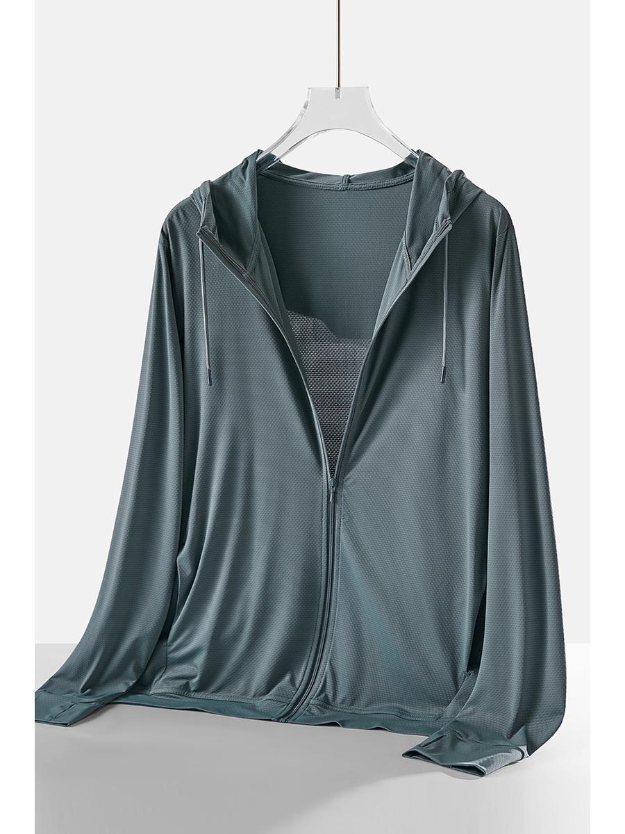 

Унисекс куртка для рыбалки из ледяного шелка с защитой от УФ-лучей, 2025: Дышащий и модный для летнего отдыха на открытом воздухе 2XL