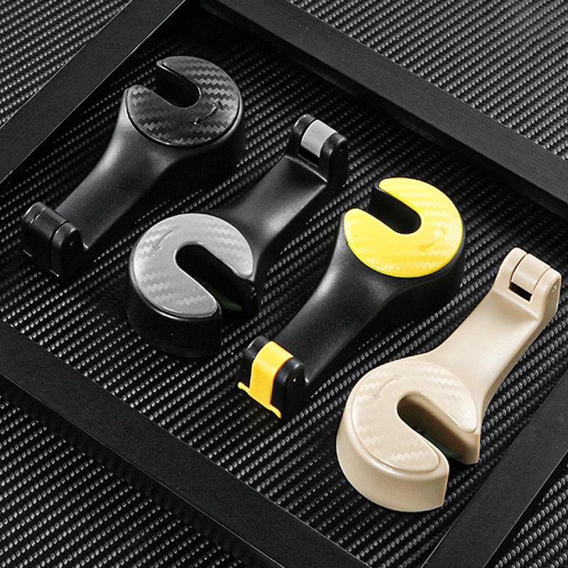 

1pcs Car seat hook Hidden car mobile phone holder car invisible seat back hook