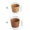 250Pcs Cupcake Wrapper Liners Muffin Tulip Case Dessert Paper Baking Cup Party Heat Proof Oven for Household Baking