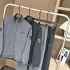 Men's Spring & Autumn Two-Piece Sport Suit - Long-Sleeve, Loose Fit for Middle-Aged & Elderly