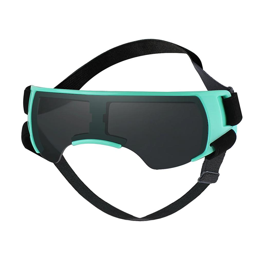 Cool Pets Sunglasses Windproof Anti-UV Goggles Soft Frame Adjustable Straps Glasses for Small/Medium Dogs Outdoor Eye Protection