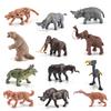 Authentic Plastic Prehistoric Animal And Primitive Human Decorative Toys For Kids