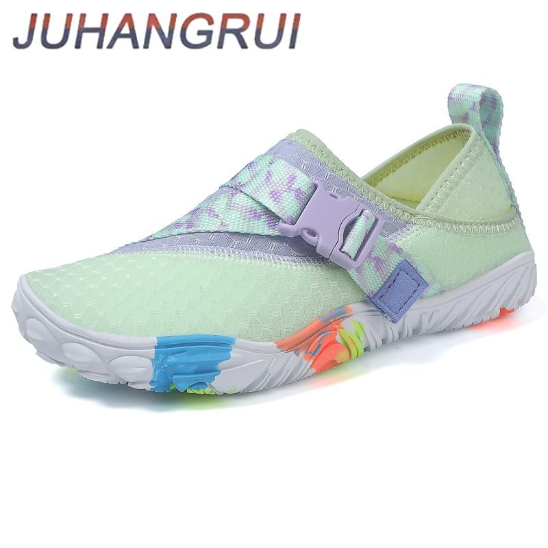 Parent-child Water Shoes Quick Dry Beach Barefoot Shoes Lightweight Sneakers Mens Hiking Surfing Boating Fishing Shoes Non-slip