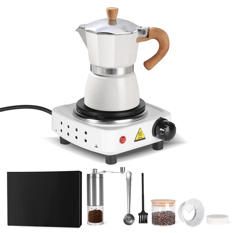 Moka Pot Set Hand Brewed Coffee Set Espresso Maker Coffee Machine Set