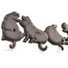 Sturdy Cast Iron Construction 4 Pork Chop Hook for Daily Use in Outdoor and Indoor Spaces