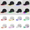 Cotton Flashing Glow Rave Party Cap Adjustable Hip-hop Luminous Hat  Stage Performance