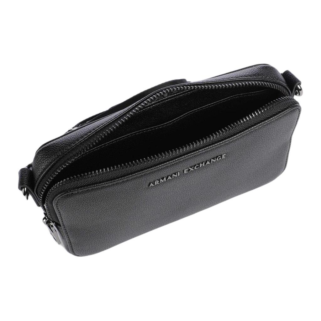New ARMANI EXCHANGEAE Synthetic Material Crossbody Bags Men's Black XM000864-AF13924-UC001