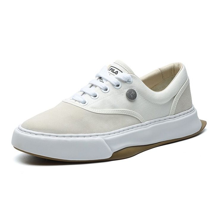 Fila Mihara Yasuhiro X  FM 10 Stoff Sport Bequeme Low-Top Sneakers Herren-Sneakers Off-White F12M124348FGA