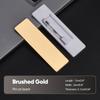 70x20MM Anstecknadeln Pin Personalisiert Kostenlos Anpassbar Gravierter Text Logo Business-Namensschild Stahl Metallanhänger Personalisierte Namensschilder