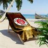 Custom Name St Pauli Print Beach Towel, Large Soft Quick Dry Towel for Beach Camping Swimming