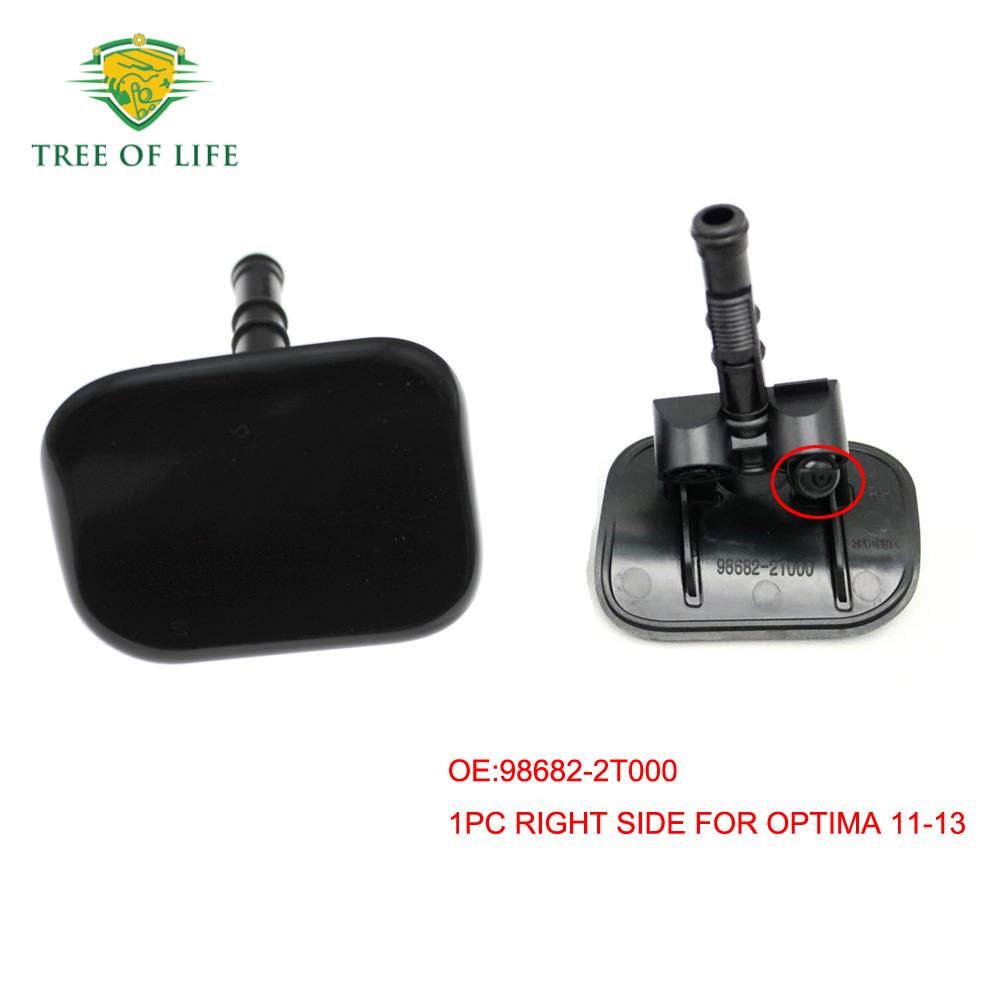Pour KIA K5 Optima 2011 2012 2013 Phare Avant Optima Cylindre Lave-Phares Buse de Pulvérisation Capuchon Jet Haute Qualité
