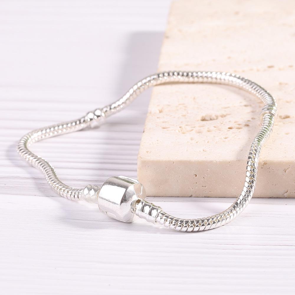 Pan Jia Snake Bone Chain DIY Beading Set: Copper Base Bracelet  Necklace