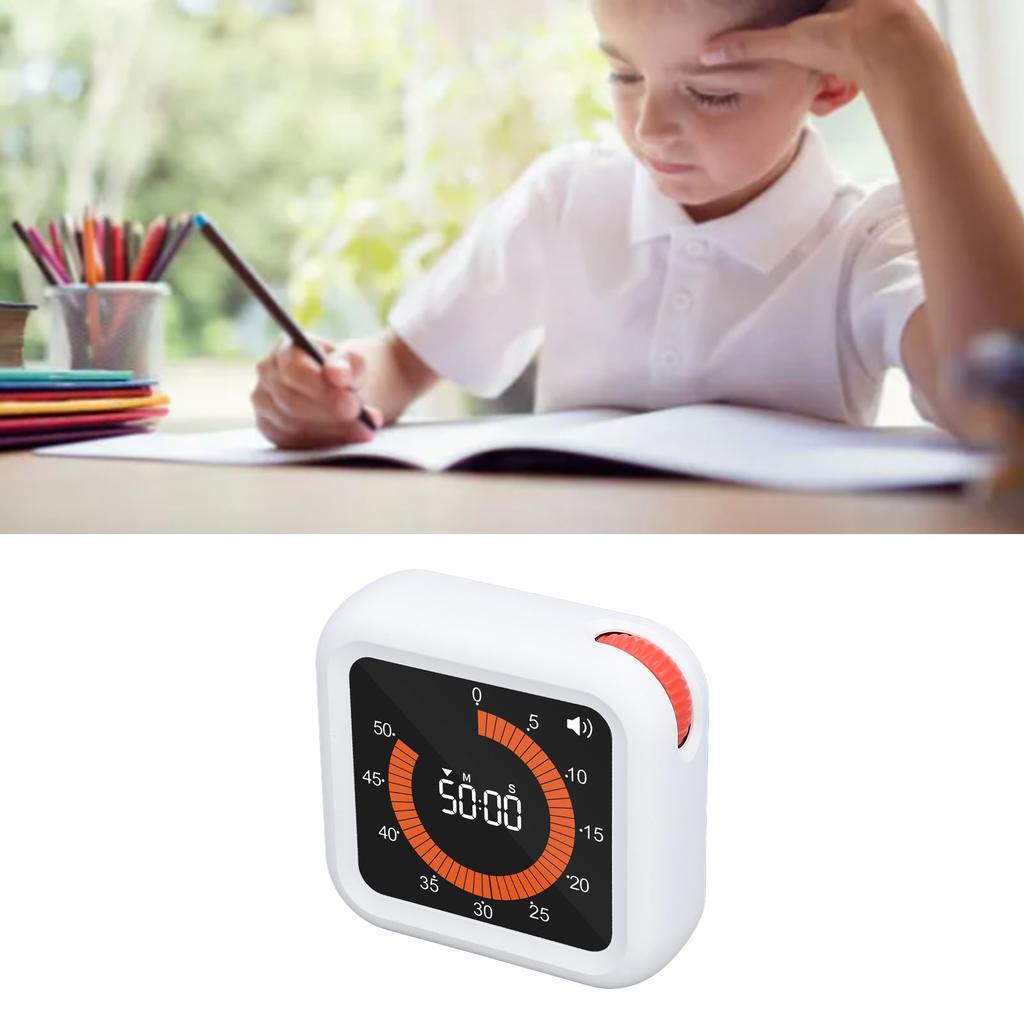 Vizuální časovač Tichý dobíjecí Magnetická zadní strana Odpočet Nahoru Digitální časovač se stojánkem pro studium pečení vaření