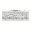 Cherry Clavier Et Lecteur De Puce Intégrée (ID) Blanc