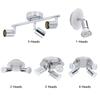 Rotatable LED Ceiling Light Angle Adjustable Multi-head Spotlights Living Room Background Exhibition Spot Lighting
