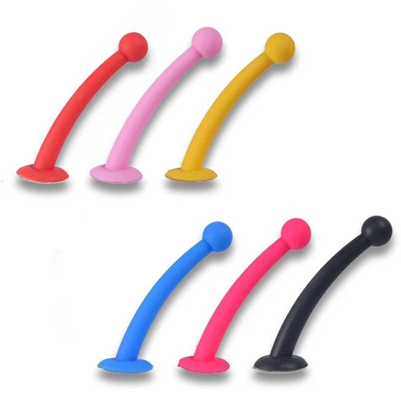 Silicone motorcycle helmet antenna bee snail tentacle angle personalized decorative accessories