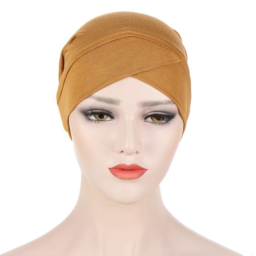 Cotton Under Scarf Caps Jersey Under Hijab Bonnet Comfortable Fit Inner Cap  for Women
