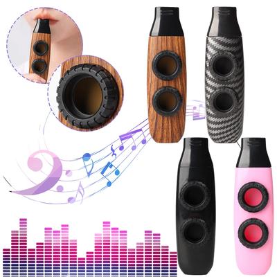 Kleines Kazoo-Musikinstrument, tragbares, einfaches Kazoo-Instrument, professionelles ABS für die Ukulele-Gitarrenbegleitung