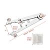 Watch Repair Spring Bar Pliers Set: 6825 Spring Bar Removal Tool, V-shaped Band Remover, Spring Bar Screwdriver for Clock Repair
