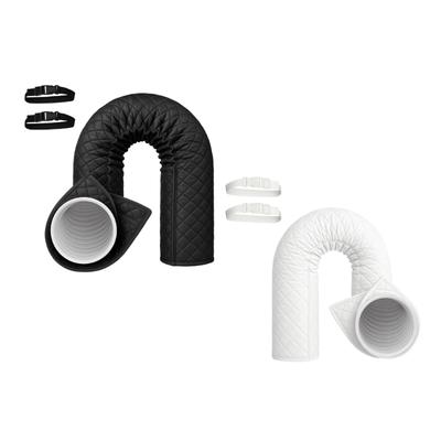 Portable Air Conditioning Duct Insulation Sleeves With Fastening Bands For Easy Installation And Temperature Management