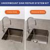 4 Pcs Undermount Sink Brackets, Undermount Sink Support, Undermount Sink Repair kit, Sink Bracket for Kitchen, Undermount Sink Brackets for Narrow
