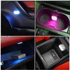 Car LED Touch Light Mini Portable Wireless Dome Light USB Rechargeable Interior Reading Lamp for Car Roof, Trunk, Camping